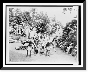 The eagle dancers, Stand Rock Indian ceremonial Classic, Antique Poster