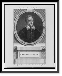 Historic Framed Print, Edmund Spencer,  17-7/8" x 21-7/8"