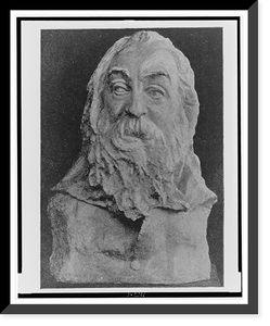 Historic Framed Print, Walt Whitman in old age,  17-7/8" x 21-7/8"