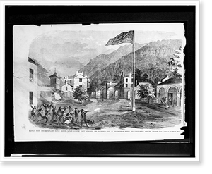 Antique Architecture - Railroads & Depots - Harper's Ferry insurrection