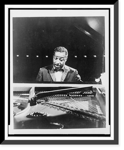Historic Photo Print - Erroll Garner seated at piano