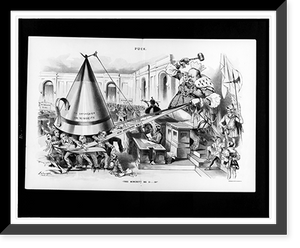 Historic Framed Print, The minority be d. -d!".Dalrymple.",  17-7/8" x 21-7/8"