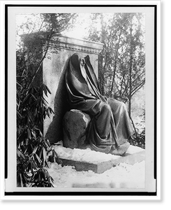 Historic Architecture - Washington, DC - Marian (Clover) Adams Monument (1)