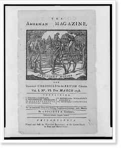 Black & White Photo - The American magazine - Vintage Wall Art Gift