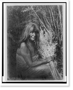 Vintage Americana Print - Hipah with Arrow-Brush. Maricopa