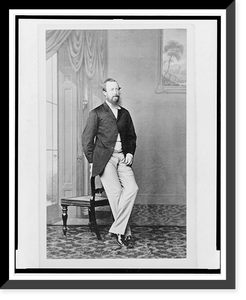 Allan O. Hume, full-length portrait, standing, facing right, Historic Reproduction