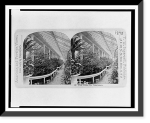 Historic Framed Print, White House. The Conservatory,  17-7/8" x 21-7/8"