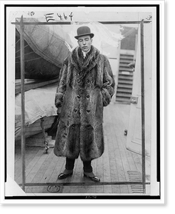 Antique Portrait - Vincent Astor, full-length portrait
