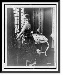 Pauline Curley, full-length portrait, facing left, as Princess Irene in Herbert Brenon's The fall of the Romanoffs"" Classic, Antique Wall Art