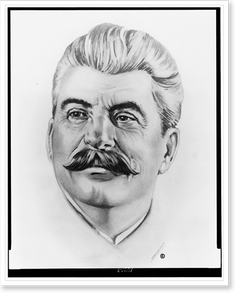 Historic Portrait - Joseph Stalin, bust portrait, facing slightly left