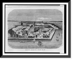 Charleston capitale della Carolina del sud.Cioffi, Vintage Print