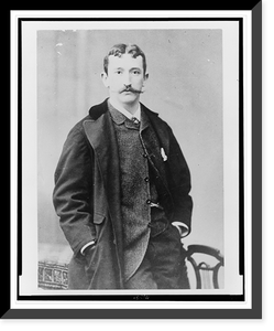Vintage Portrait - Carl Koller, half-length portrait, standing