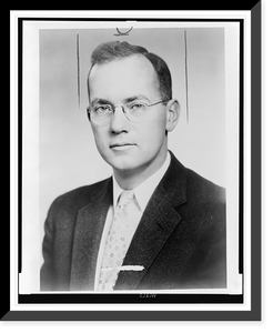 Historic Framed Print, [Charles H. Townes, head-and-shoulders portrait, facing front],  17-7/8" x 21-7/8"