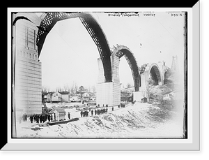 Historic Framed Print, Bldg. Tunkhannock Viaduct - 2,  17-7/8" x 21-7/8"