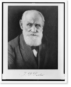 Vintage Americana Print - I.P. Pavlov.Lafayette, photographer