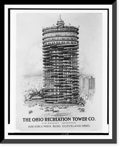 The Ohio Recreation Tower Co., C.H. Knight inventor, 606 Columbia Bldg., Cleveland, Ohio, Historic Reproduction
