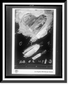 Vintage Americana Print - Los Angeles - 1984 Olympic Games (1)