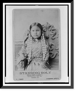 Standing Holy (Sitting Bull's daughter) - 2, Antique Wall Art