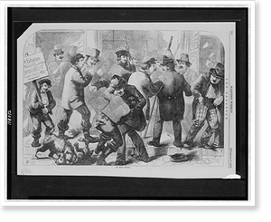 Historic Photo Print - The election. At the polls.W.J.H