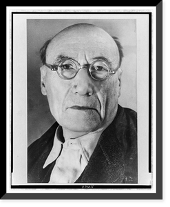 Andre Gide, bust portrait, facing front, Historic Reproduction