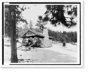 Vintage Building Photo - Denver - Shelter house built for the city