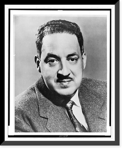 Historic Framed Print, [Thurgood Marshall, head-and-shoulders portrait, facing front] - 2,  17-7/8" x 21-7/8"