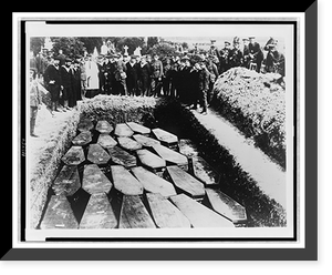 Antique Photo Print - Victims of Lusitania sinking - Vintage Wall Art Gift