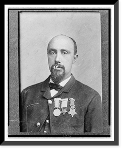 Historic Framed Print, [Robert A. Pinn, head-and-shoulders portrait, facing slightly left],  17-7/8" x 21-7/8"
