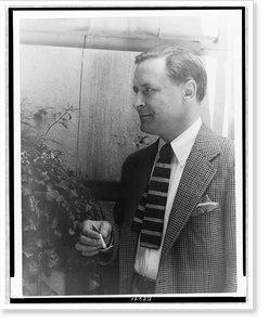 Vintage Portrait - Portrait of F. Scott Fitzgerald - Historic Wall Art Gift