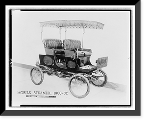 Historic Framed Print, Mobile Steamer, 1900-1902,  17-7/8" x 21-7/8"