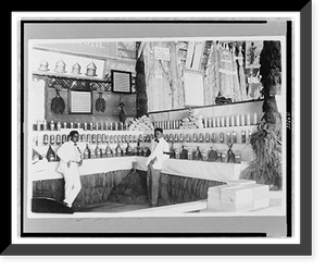 Historic Framed Print, Philippine Islands. Manila. Rice exhibit at the Bur. of Agric. exhibit booth, Philippine Victory Carnival,  17-7/8" x 21-7/8"