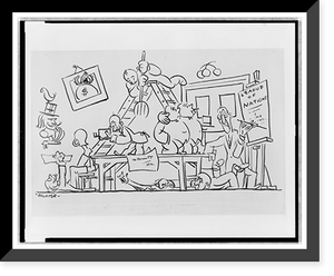 Historic Framed Print, Forming the League of Nations.Gropper.,  17-7/8" x 21-7/8"