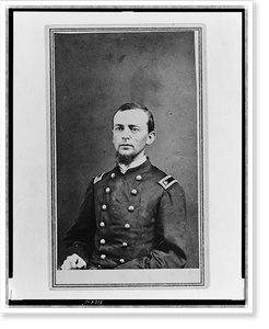 Historic Portrait - Union officer, half-length portrait, seated