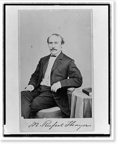 Historic Portrait - M. Russell Thayer, three-quarter length portrait