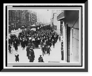 Historic Street Photo - New York City - New York, N.Y. Suffragettes