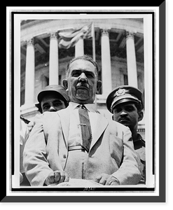 Antique Portrait - Lázaro Cárdenas, former Mexican president