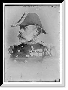 Historic Framed Print, Vice Adm. H.C. St. John,  17-7/8" x 21-7/8"