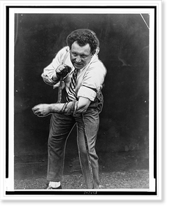 Antique Photo Print - Breitbart, scholarly strongman
