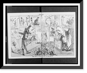 Antique Photo Print - Brooklyn - The rival Sunday shows in J. Keppler (1)