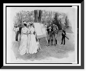 A tournament at the Chevy Chase Club, Vintage Wall Art