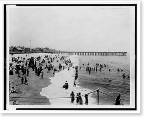 Historic Landscape - The beach at Ocean Grove, N.J