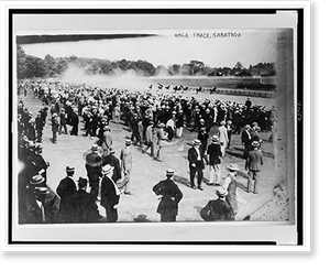 Historic Sports - Saratoga - Horse racing - race track, July, 1913
