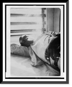 Lightnin'" Washington, an African American prisoner, in the prison hospital at Darrington State Farm, Texas", Vintage Wall Art