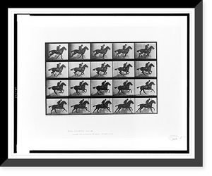 Historic Framed Print, Animal locomotion - 55,  17-7/8" x 21-7/8"