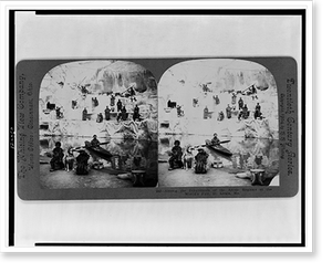 Vintage Americana Print - St. Louis, Missouri - Among the inhabitants