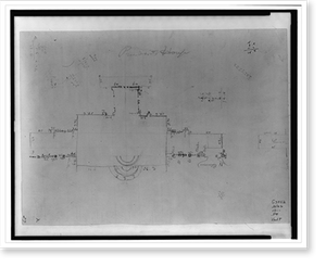 Vintage Building Photo - Washington, DC - Architectural drawing