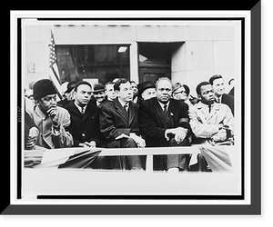 Seated left to right: Bayard Rustin, Andrew Young, Rep. William Fitts Ryan, James Farmer, and John Lewis.World Telegram & Sun photo by Stanley Wolfson. Classic, Antique Wall Art