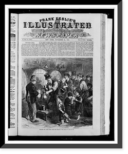 Preparing for a quiet Sunday under the operation of the excise law.Bghs, Vintage Print