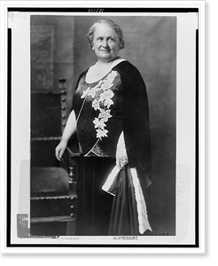 Antique Portrait - Dr. Maria Montessori, full-length portrait