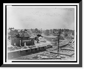 Historic Railroad - Atlanta - View of Georgia - Vintage Wall Art Gift